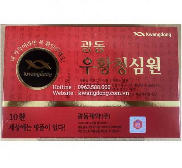 An Cung Tổ Kén Kwangdong 10 Viên Hàn Quốc Mẫu Mới